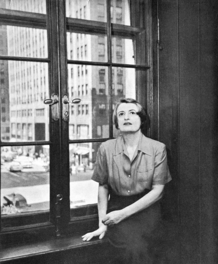 Ayn Rand, 1957 Phyllis Cerf portresi