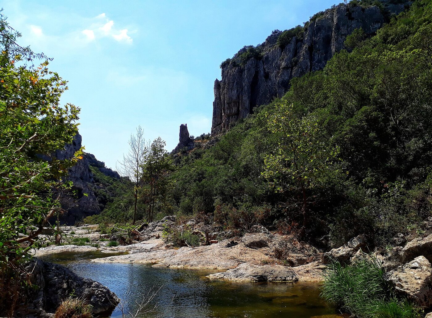 Ballıkayalar kanyon duvarı