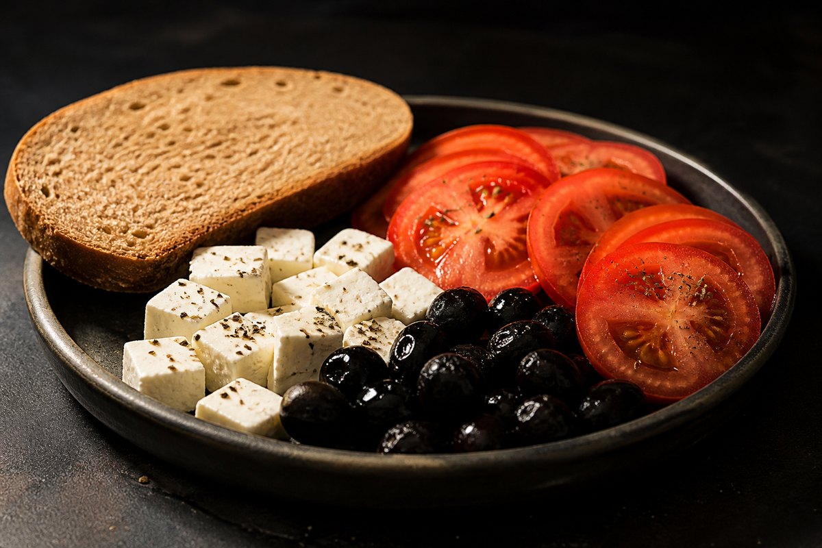 Domatesli Peynirli Kahvaltı Tabağı Tarifi