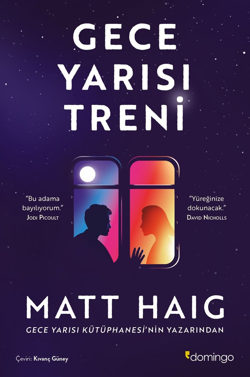 Gece Yarısı Treni, Matt Haig, Domingo Yayınevi kapağı