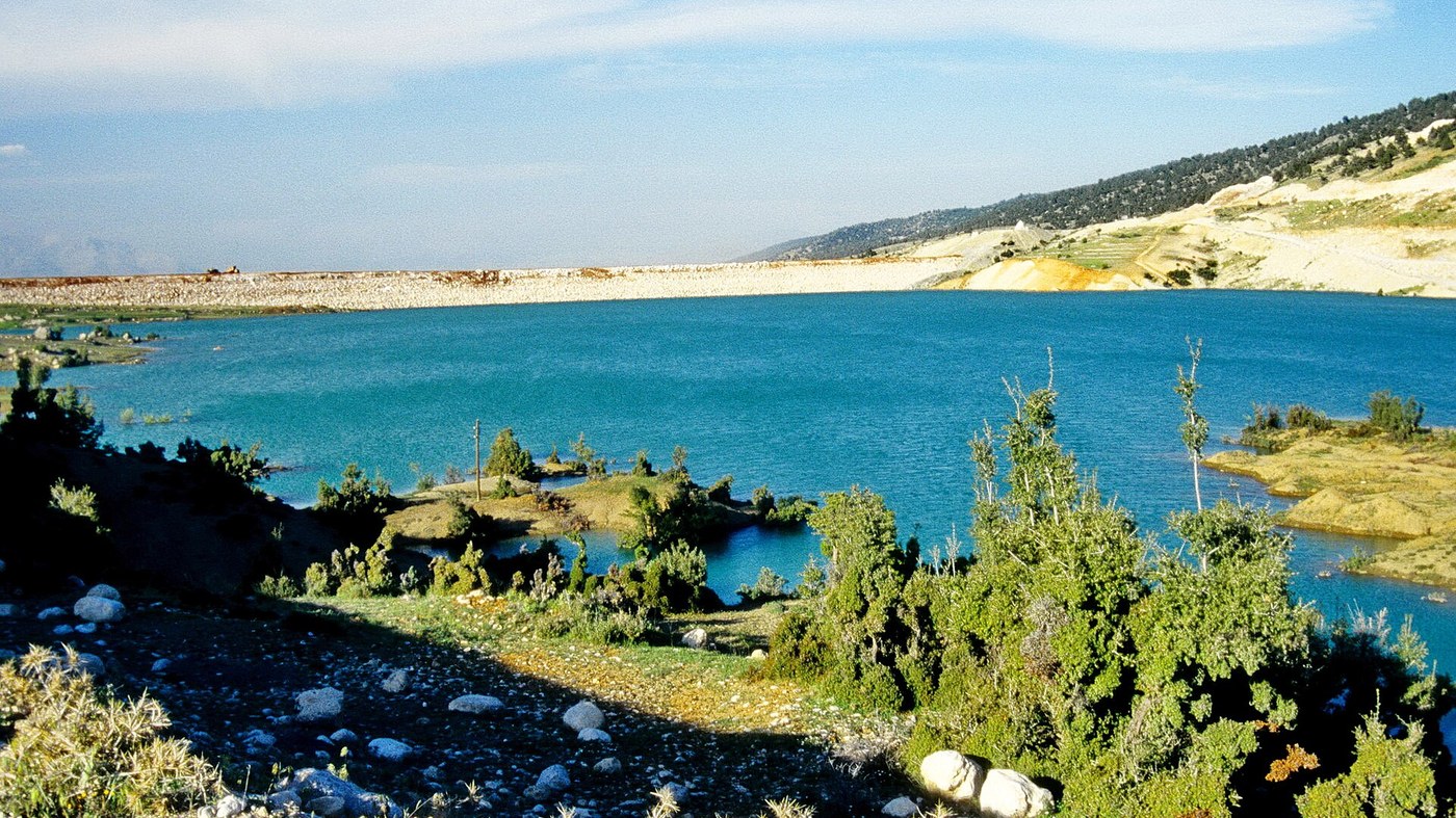 Gömbe Çayboğazı Barajı manzarası