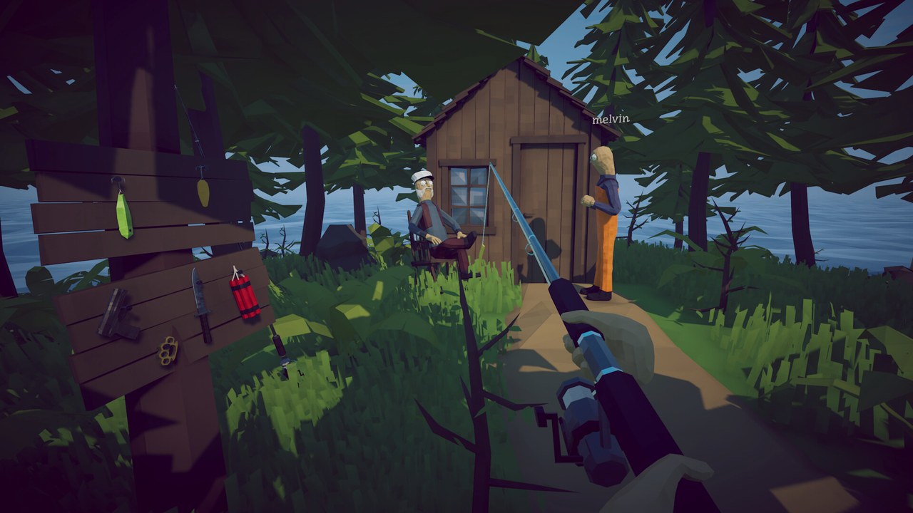 How to Fish oyunundan co-op balık avı sahnesi