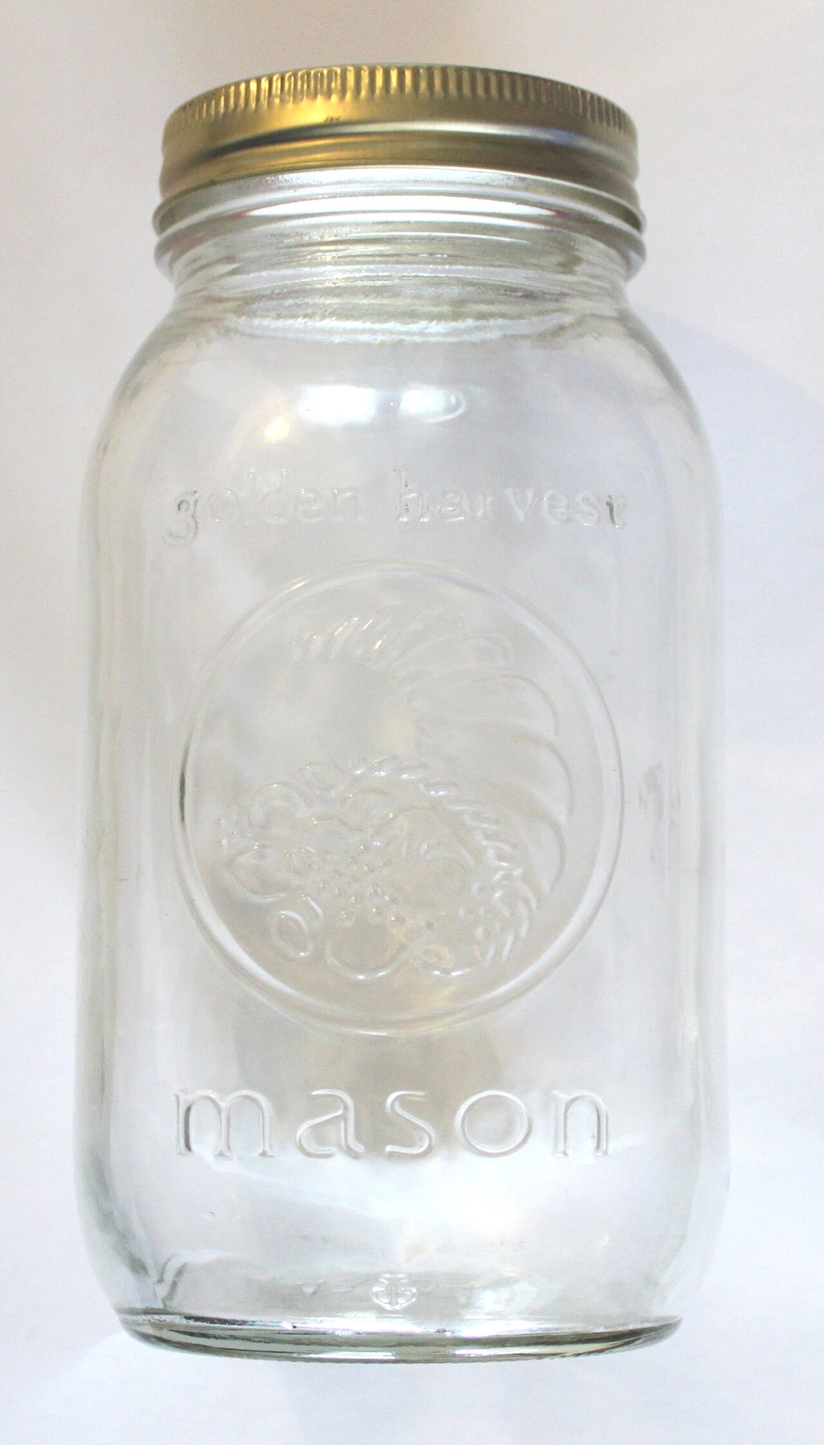 Vidalı kapaklı cam mason kavanoz