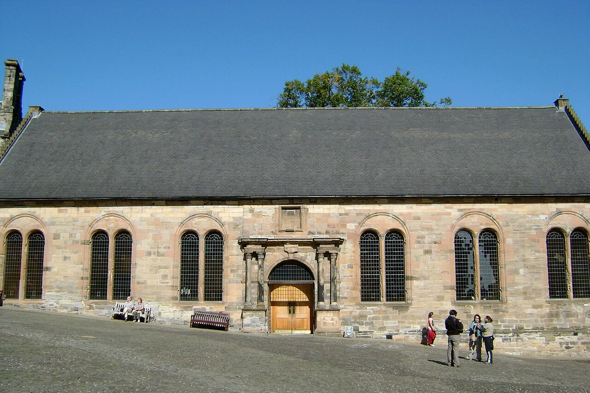 Stirling Kalesi Chapel Royal dış görünümü