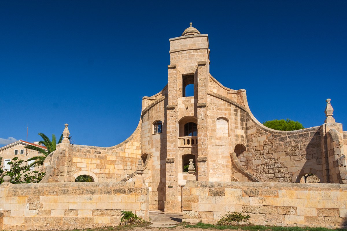 Lazareto de Menorca ana gözetleme kulesi