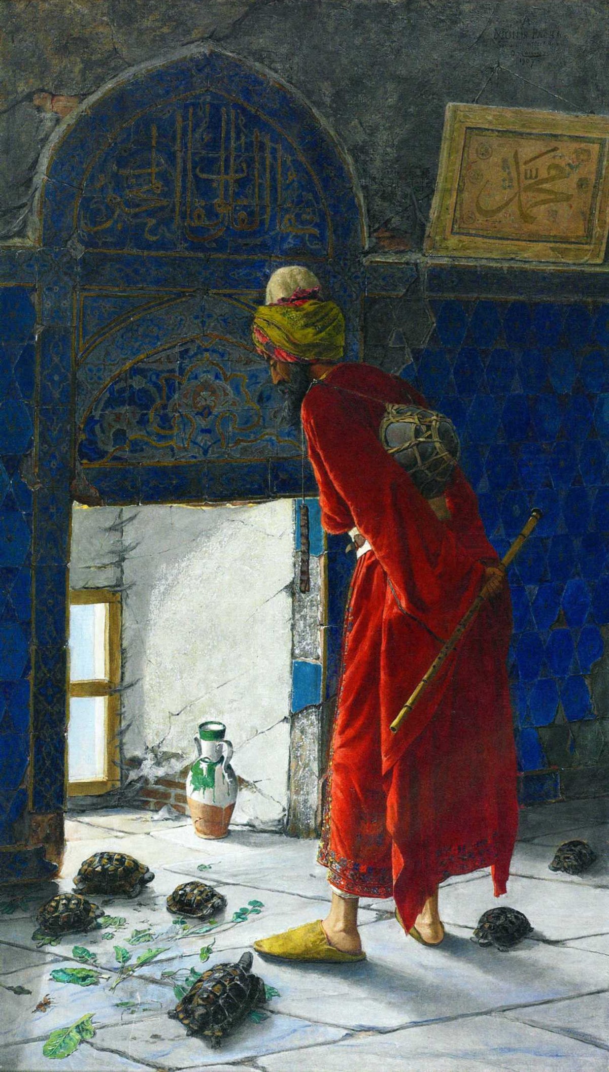 Osman Hamdi Bey, Kaplumbağa Terbiyecisi