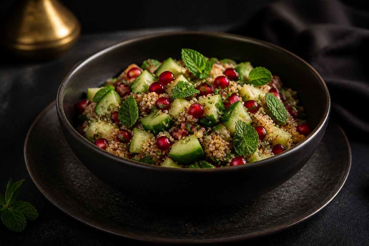 Kinoa ve Nar Salatası Tarifi