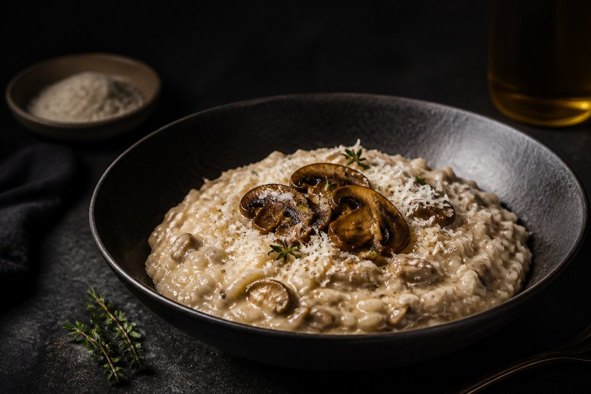 Mantarlı Risotto Tarifi