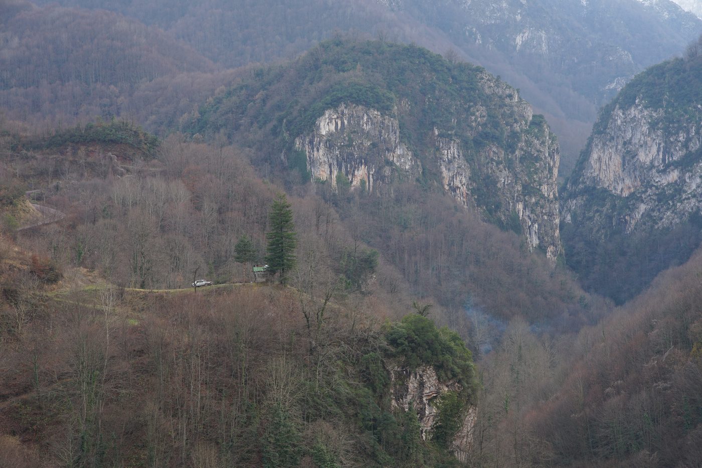 Beşkayalar Tabiat Parkı kış