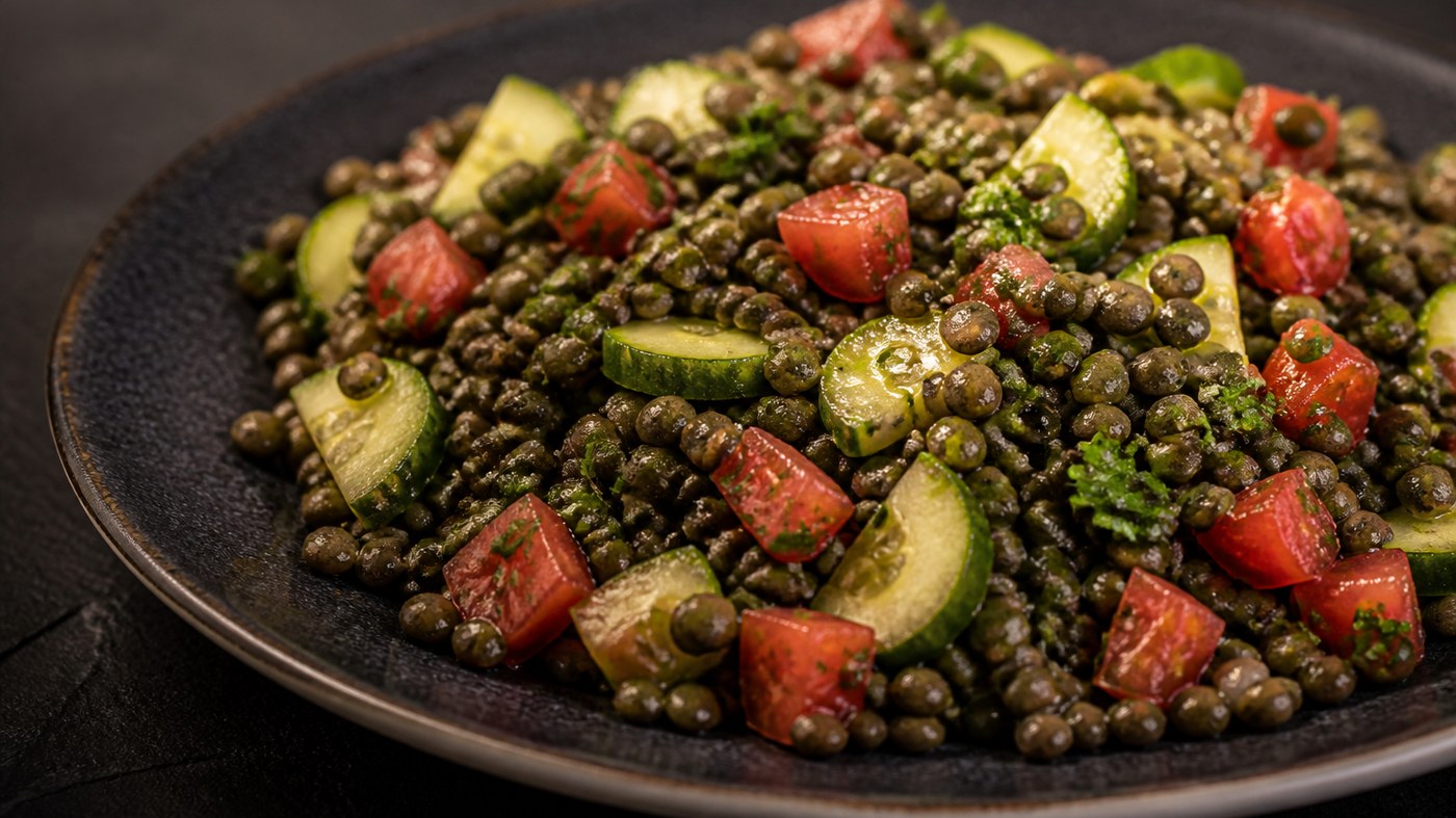 Puy Mercimek Salatası Tarifi