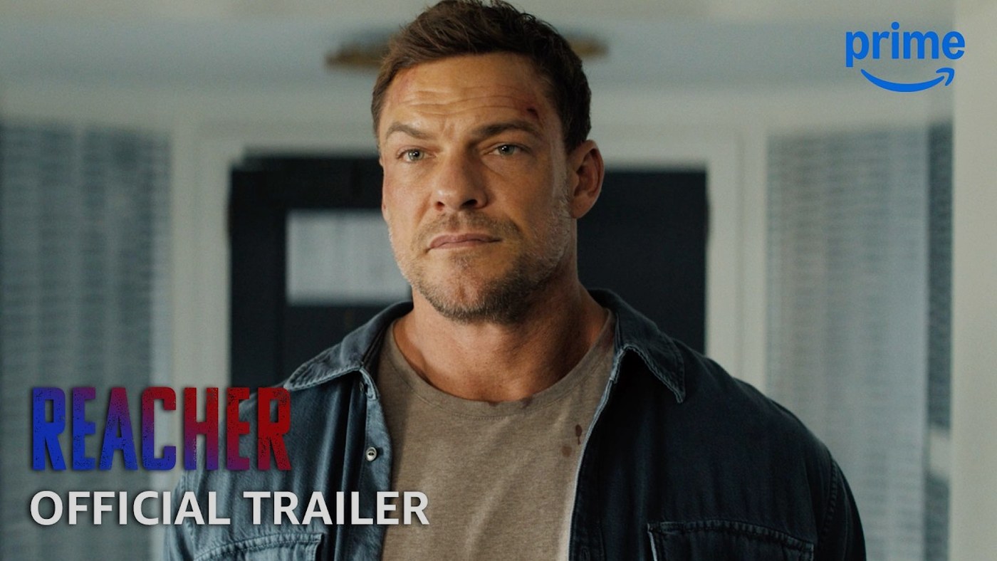 Reacher sezon 4 resmi fragmanından Alan Ritchson
