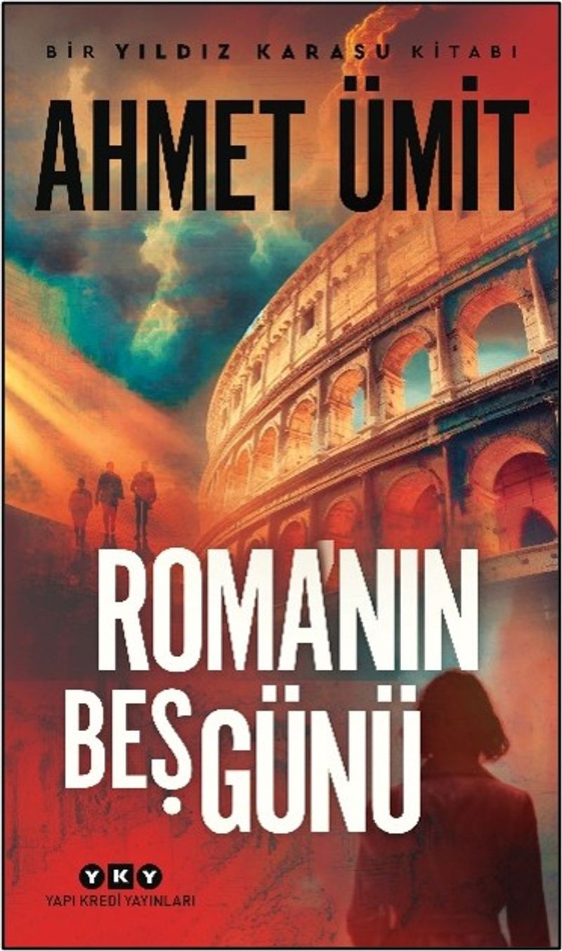 Roma'nın Beş Günü, Ahmet Ümit, Yapı Kredi Yayınları kapağı