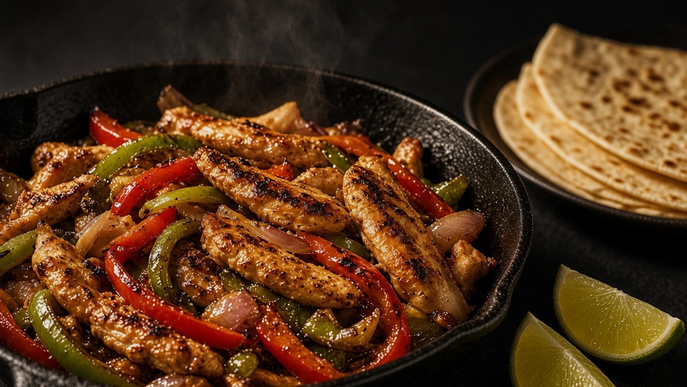 Tavuk Fajita Tarifi