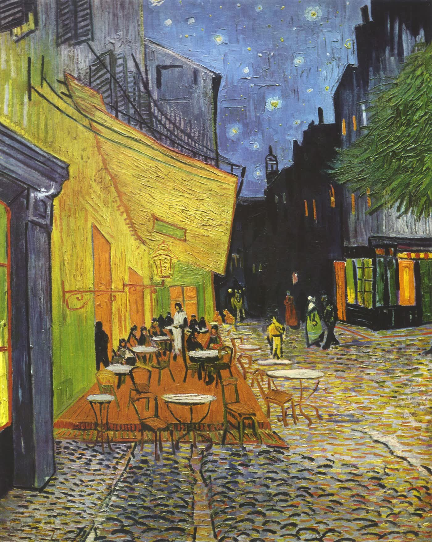 Van Gogh, Gece Kahvesi Terası tablosu