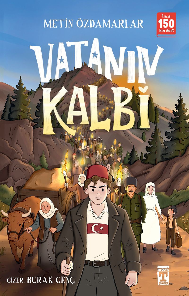 Vatanın Kalbi, Metin Özdamarlar, Timaş İlk Genç kapağı